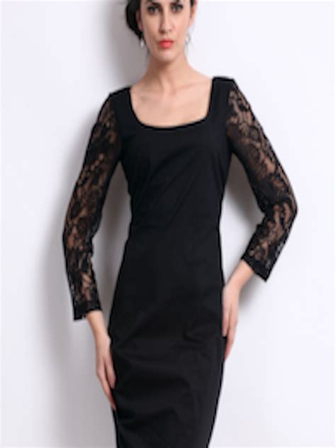Buy Avirate Black Tailored Dress Dresses For Women 232811 Myntra