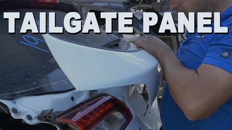 How To Remove A Tailgate Finish Panel 2015 Subaru Outback Youtube