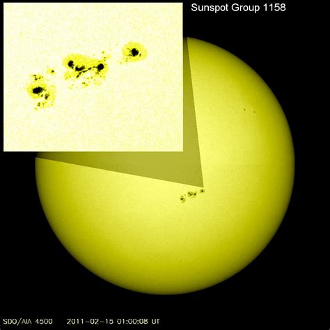 Sunspot 1158 Produces Largest Flare Of Solar Cycle 24 Cme Headed Toward Earth