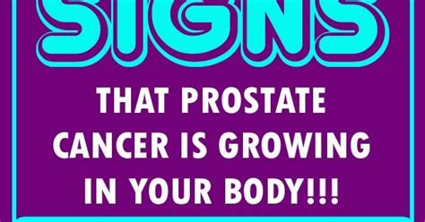 12 Early Warning Signs Of Prostate Cancer That Every Guy Needs To Know