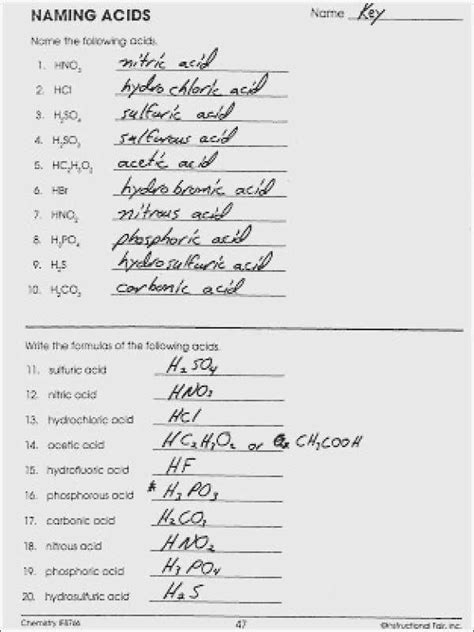 Ph and poh practice worksheet. 20 Introduction to Acids and Bases Worksheet Answer Key ...