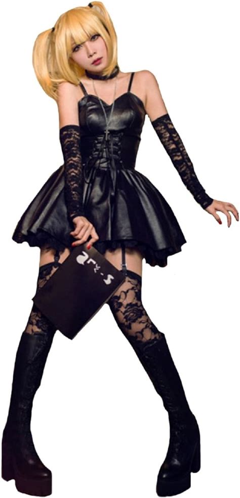 Misa Amane Costume Death Note Cosplay Dress Full Set Uniform Women Halloween Accessories