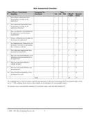 Standard Risk Assessment Template Sampletemplatess Sampletemplatess