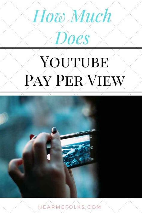 Outside of youtube, you can collect. How much money does Youtube Pay Per View? (With images ...