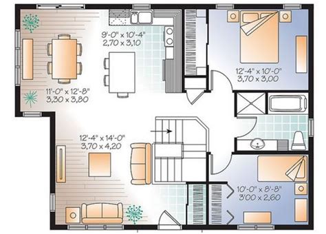 Planos De Casas De 2 Dormitorios Y 1 Baño