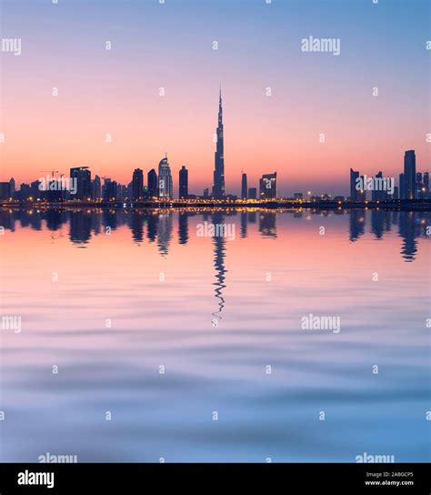 Dubai Skyline With Tower Blocks Hi Res Stock Photography And Images Alamy