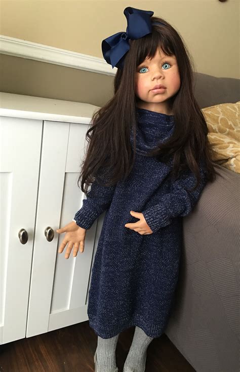 Masterpiece Doll Jasmine Changed Eyes Added Freckles Reborn Baby