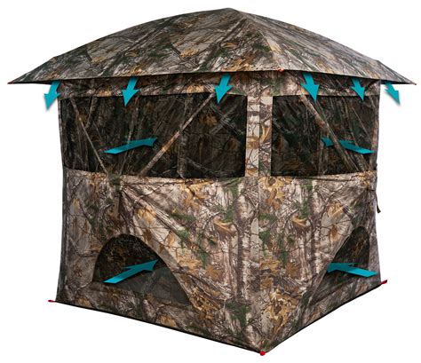Primal Treestands Breeze Warm Weather Deluxe Hunting Ground Blind