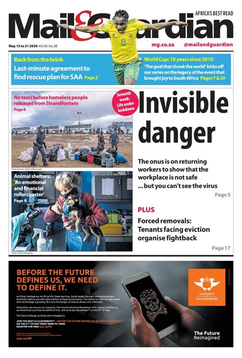 Jump to navigation jump to search. Mail & Guardian-May 15, 2020 Magazine - Get your Digital ...