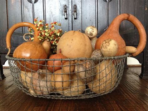 Harvest Time Fall Harvest Fall Home Decor Autumn Home Wire Basket