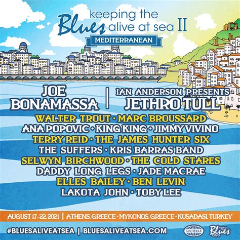 Blues fest concert tickets are on sale. Joe Bonamassa "Keeping the Blues Alive at Sea ...
