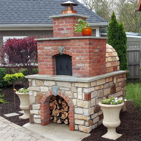 Pizza Oven Brick Oven Build An Outdoor Pizza Oven For Your Etsy