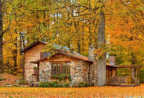 Beautiful Log Cabin Charmed By Rustic Pinterest