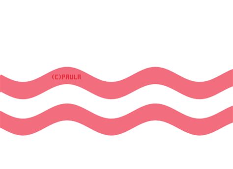 Single Red Wavy Line Clip Art Library