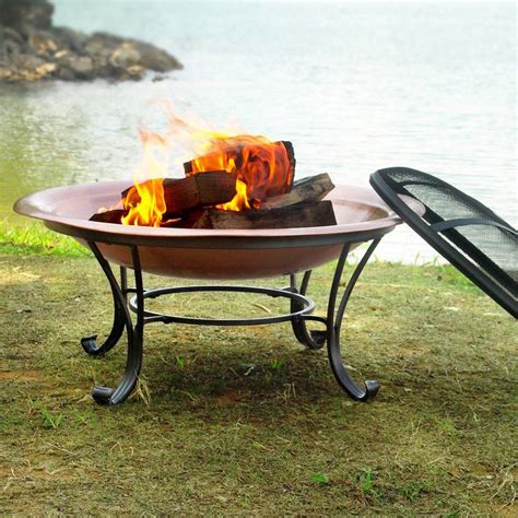 34000 Venice Copper Finish Fire Pit With Free Cover The Beauty And