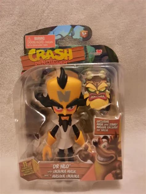 Crash Bandicoot Dr Neo 5 Action Figure Wave 1 Head Start Toys 2637