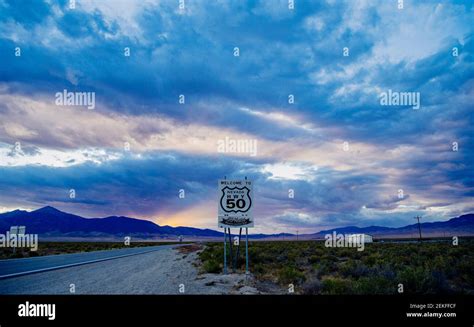 Welcome To Hwy 50 Hi Res Stock Photography And Images Alamy