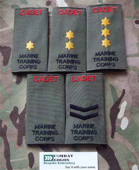 Marine Training Corps Rank Slides
