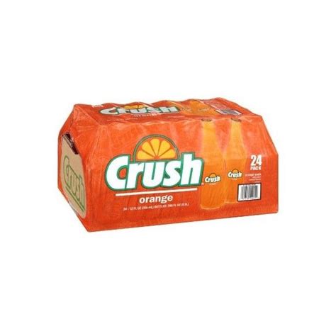 Sams Club Crush Orange Soda 12 Oz Bottle 24 Pk Orange Soda