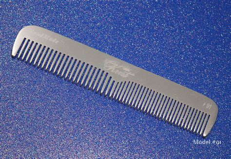 Krest Metal Combs Aluminum Combs 100 Hand Finished Metal Hair Combs