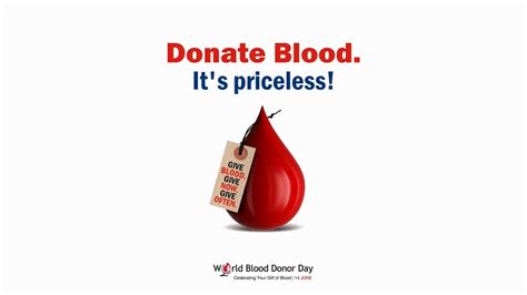 World blood donor day (wbdd) is a global celebration that is arranged on june 14th annually to construct knowledge concerning the value of blood the global theme of world blood donor day varies every year in recognition of these selfless individuals who donate their blood to people. World Blood Donor Day. - YouTube
