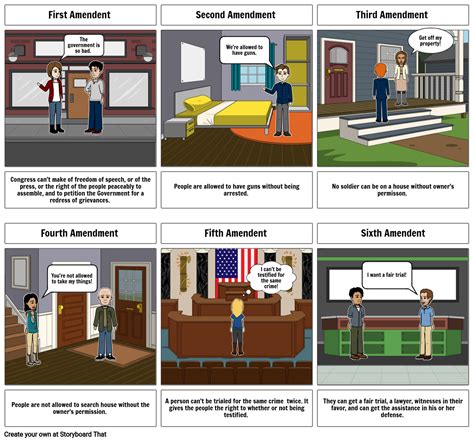 Bill Of Rights Storyboard Storyboard By 38e8a170