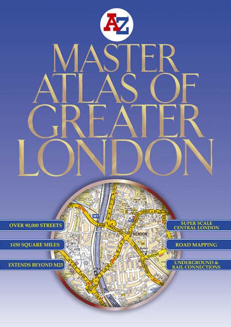 Master Atlas Of Greater London By Geographers A Z Map Company