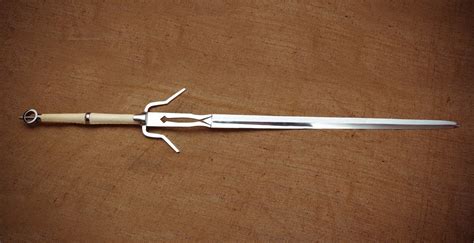 Ciri Steel Sword Zireael The Witcher Cosplay Replica Prop Etsy