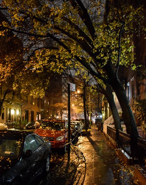 Itap Of A Rainy Fall Night In Chelsea Nyc Ifttt2h6uql8 Nyc