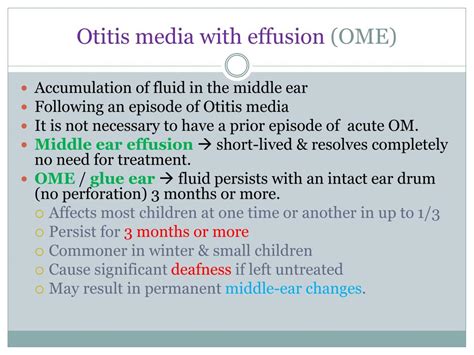 Ppt Otitis Media Powerpoint Presentation Free Download Id2087830