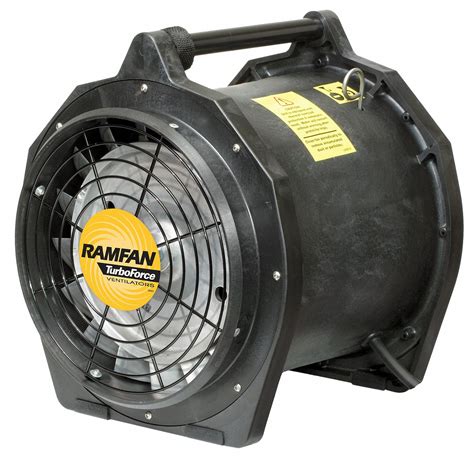 Ramfan Axial Explosion Proof Confined Space Fan 34 Hp Hp 115v