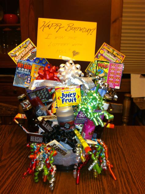 Gift basket ideas for your boyfriend. Pin by Lauren Brooks on f o r h i m | Boyfriend gifts ...