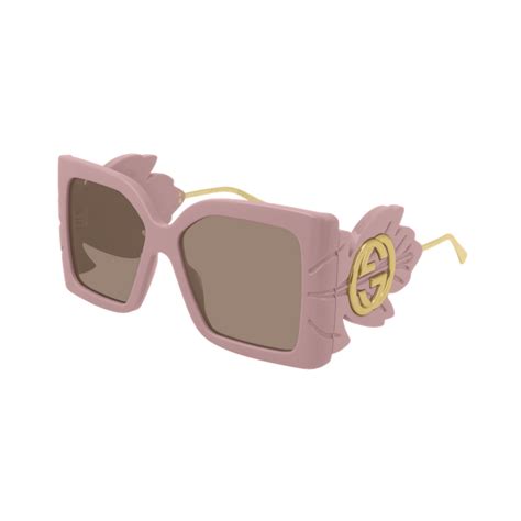 Gucci Gg0535s 006 Pink Sunglasses Woman
