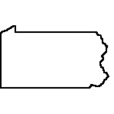 State Outlines Clipart Best