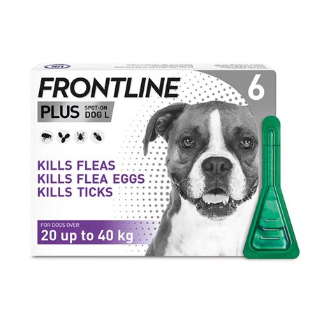 Frontline Plus Spot On Flea And Tick Treatment Large Dog 2001 40kg