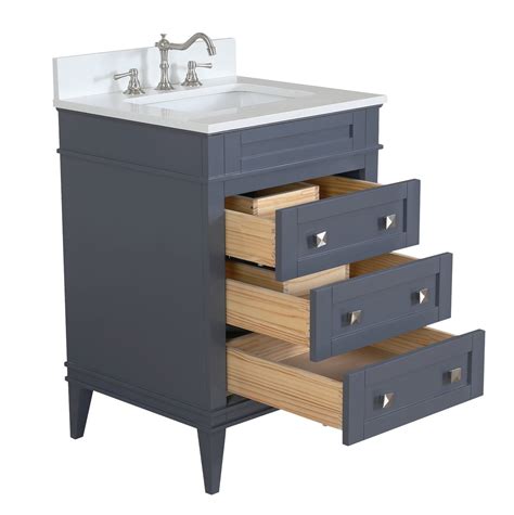 24 Inch Bathroom Vanity With Sink And Drawers Image Of Bathroom And