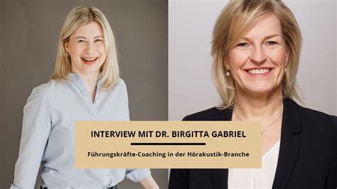Führungskräfte Coaching In Der Hörakustik Branche Interview Mit Dr