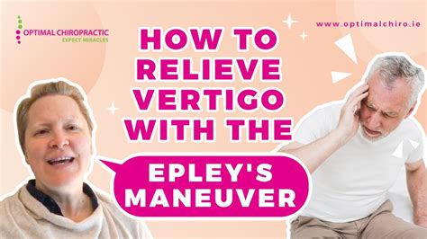 Try Epleys Maneuver At Home To Relieve Vertigo Symptoms Youtube