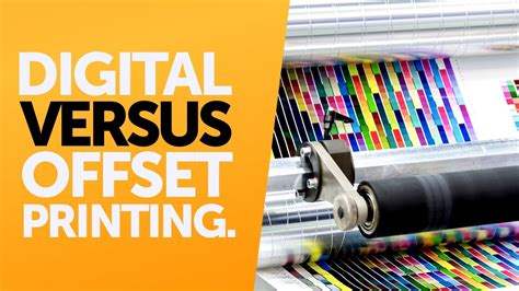 Digital Or Offset Printing Whats The Difference Youtube