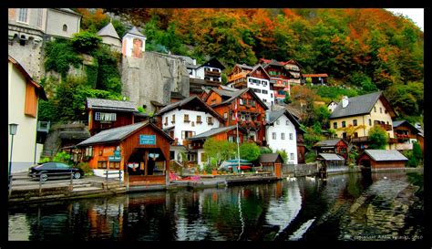 Fall In Hallstatt Austria