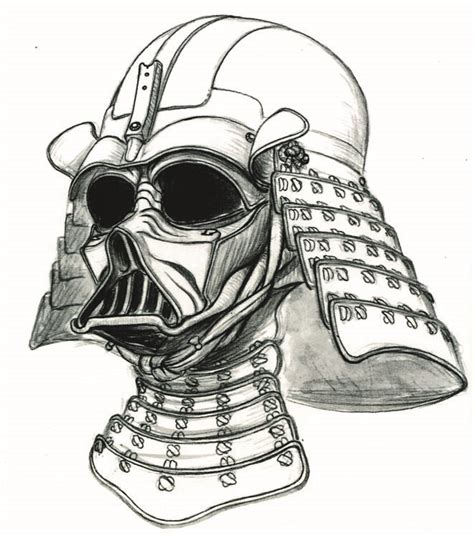 What kind of helmet does darth vader have? Star Wars Drawing | Free download on ClipArtMag