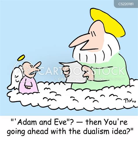 Dualism Cartoons And Comics Funny Pictures From Cartoonstock