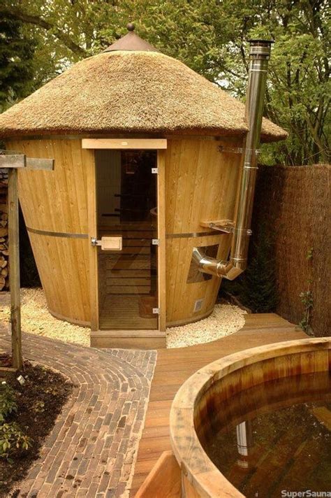 Diy Barrel Sauna Plans Outdoor Best Outdoor Solution With Nice