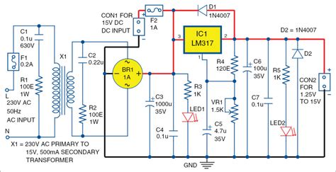 555 Timer Function Generator Circuit Circuit Diagram