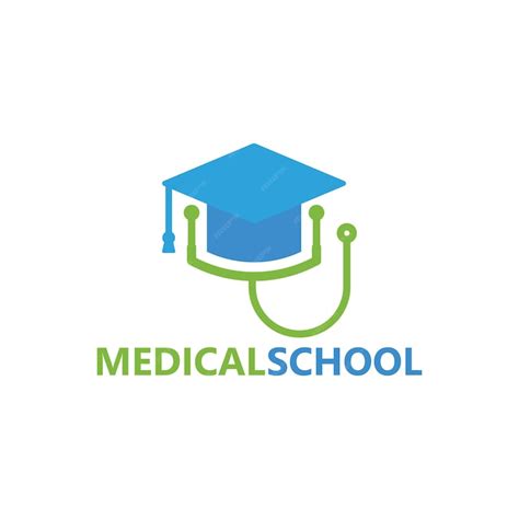 Premium Vector Medical School Logo Template Design