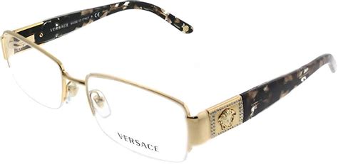 Versace Ve 1175b Eyeglasses Wgold Frame And Non Rx 51 Mm