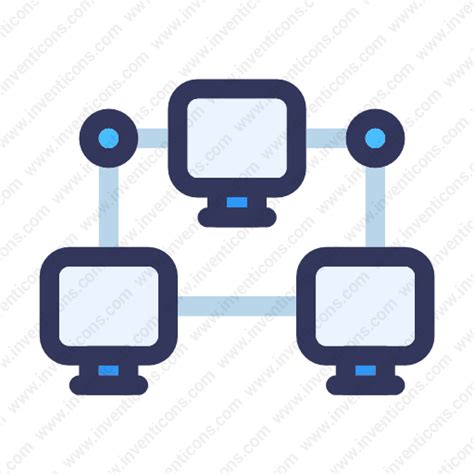 Download Computer Network Vector Icon Inventicons