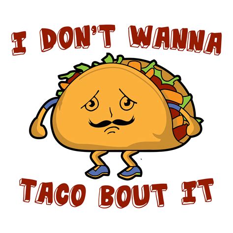 Funny Taco Cartoon