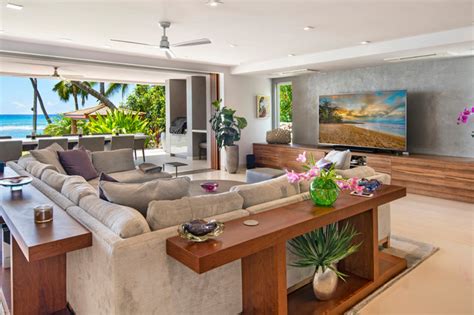 Remodels Tropical Living Room Hawaii By Hawaii All360 Real