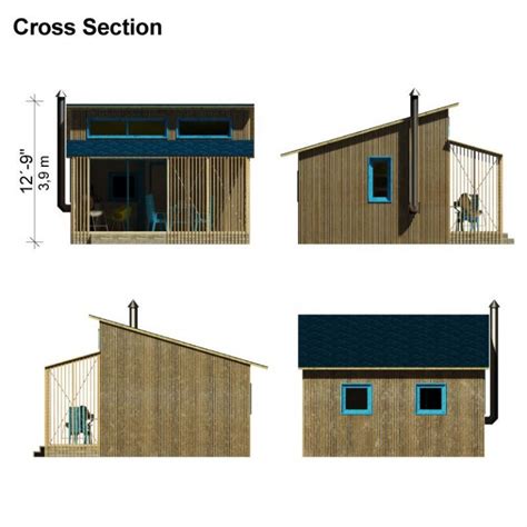 Clerestory Cabin Plans
